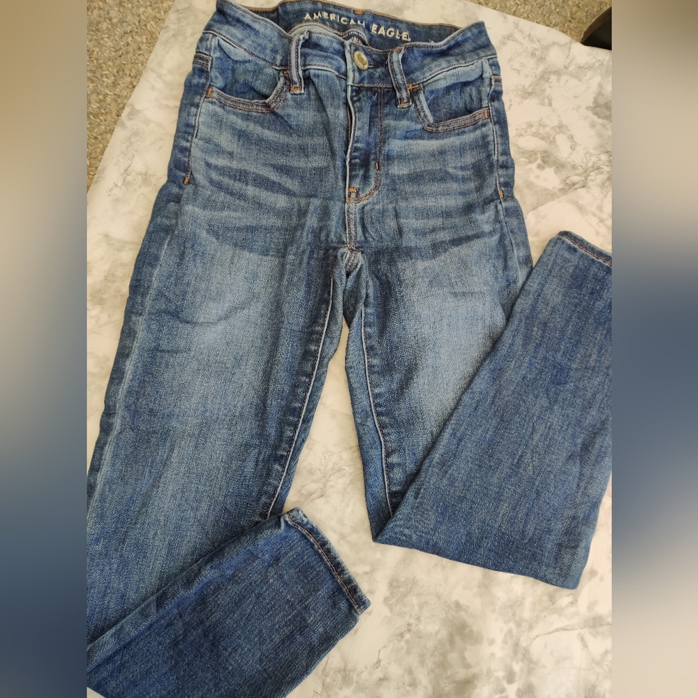 American Eagle Outfitters Women's's Blue Jeans